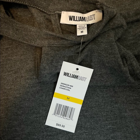 BRAND NEW William Rast Women’s Cold Shoulder Cut Out Ruffle Sweater Size M - Picture 5 of 5